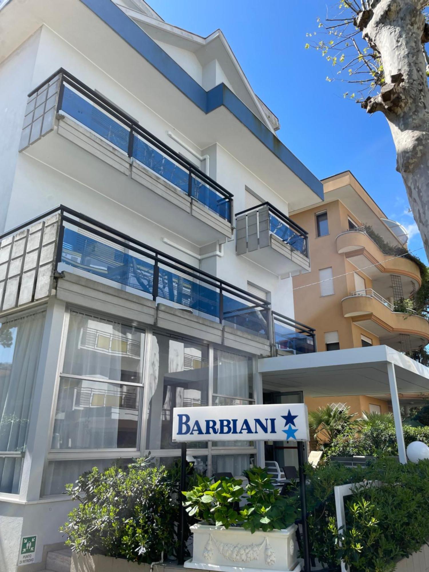 Hotel Barbiani Riccione Eksteriør billede